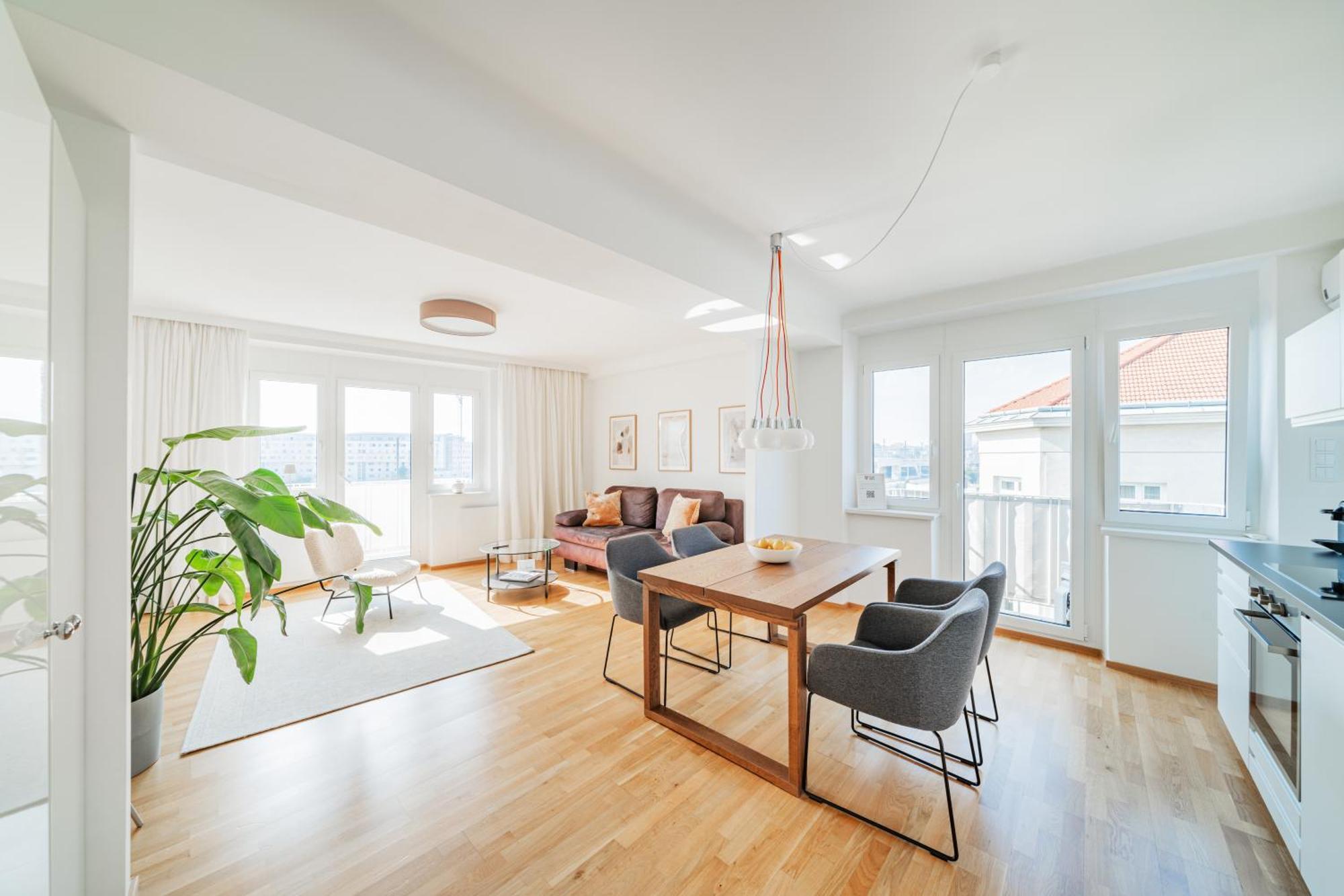 Central 60M2 Suite 10 Min Walk From Main Station Виена Екстериор снимка